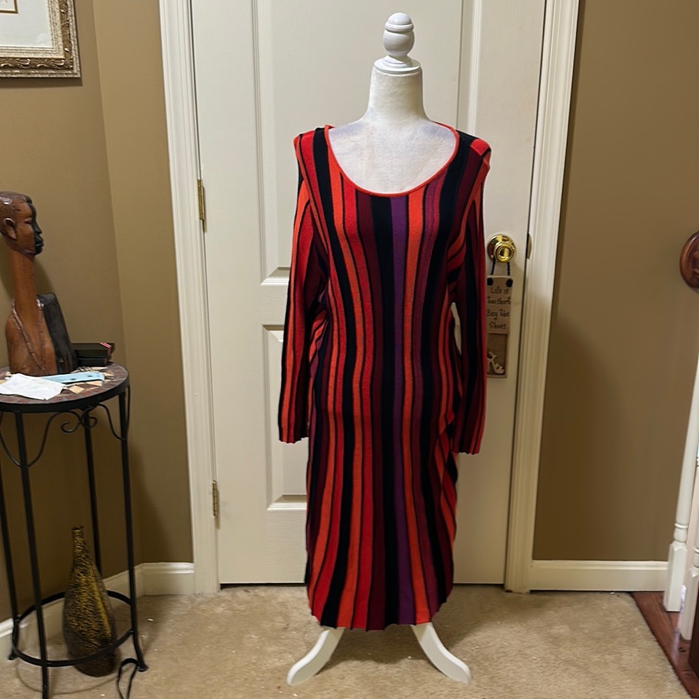 NWOT colorful dress